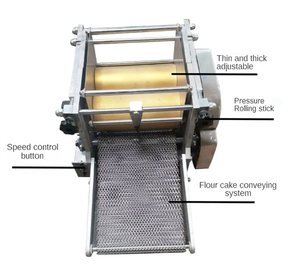 Máquina para Hacer Tortillas de Harina Fácil de Operar en Venta, Máquina para Hacer Tortillas de Maíz Totalmente Automática, Máquina para Hacer Tacos y Tortillas Automática - Product Image 1