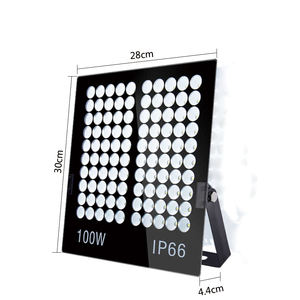 ไฟสปอตไลท์ LED กำลังสูง 100 วัตต์ มาตรฐาน IP66 สำหรับสนามกีฬากลางแจ้ง โคมไฟส่องสว่างแบบฟลัดไลท์ สำหรับสนามฟุตบอลและอุโมงค์ - Product Image 6