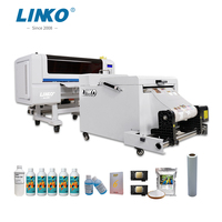 Imprimante DTF LINKO de haute qualité avec deux têtes d'impression XP600, transfert thermique sur film DTF, impression de t-shirts, machine d'impression numérique