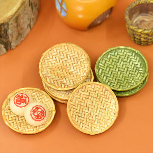 <span class=keywords><strong>Chignon</strong></span> chinois cuit à la vapeur et panier en résine breloques alimentaires pour bricolage maison <span class=keywords><strong>de</strong></span> poupée jouets <span class=keywords><strong>de</strong></span> cuisine miniatures - Product Image 3