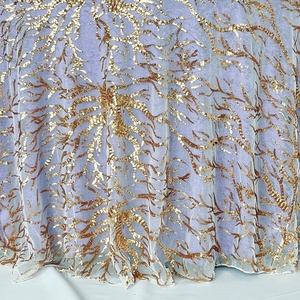 Khăn Trải Bàn Lấp Lánh Lấp Lánh Màu Vàng Kim Sa Cho Đám Cưới - Product Image 3