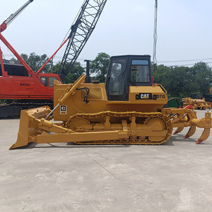 รถดันดินตีนตะขาบ Caterpillar D7G มือสองจากญี่ปุ่น เครื่องยนต์ CAT 3306 ขนาดกลาง พร้อมริปเปอร์ สำหรับงานก่อสร้างปรับระดับพื้นดิน - Product Image 4