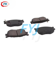 Bantalan rem depan keramik kualitas tinggi untuk Mazda CX-5 KE GH dengan OEM Parts FMSI D3155 bagian khusus bebas debu rem otomatis