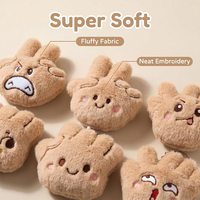 Porte-clés en peluche personnalisé Pierre-Papier-Ciseaux, breloque mignonne en forme d'émoticônes pour sac à main, sac à dos, clés de voiture