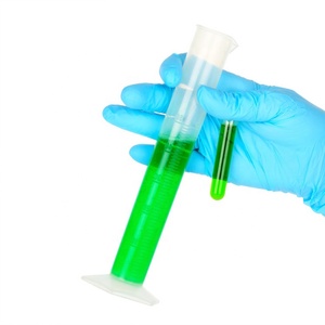 Cilindro graduado de plástico para laboratorio, 100 ml, 250 ml, 500 ml, 1000 ml, transparente con escala para experimentos de química - Product Image 3