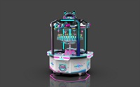 TAIKONGYI Machine à pincer les trésors avec lumières colorées pour enfants, 4 joueurs