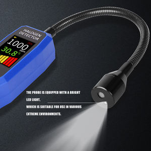 เครื่องตรวจจับการรั่วไหลของสารทำความเย็น HVAC, เครื่องตรวจจับการรั่วไหลของฟรีออน 0-1000ppm เครื่องตรวจจับก๊าซฮาโลเจน เครื่องตรวจจับการรั่วไหลของฟรีออนในรถยนต์ เครื่องตรวจจับการรั่วไหลของระบบปรับอากาศในรถยนต์ - Product Image 4