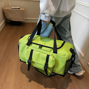 กระเป๋าออกกำลังกายแบบพกพา วัสดุอ็อกซ์ฟอร์ด สำหรับทุกเพศ ทุกวัย กันน้ำ แยกส่วนเปียก-แห้ง ใส่รองเท้าได้ ขนาดใหญ่ จุของได้เยอะ - Product Image 4
