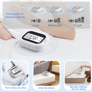 Pantalla HD HTN Hora y semana con batería recargable de 1800mAh debajo de la almohada Reloj de vibración portátil para viajeros - Product Image 2