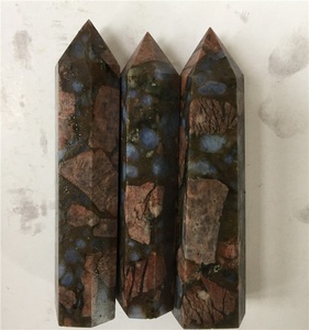 Đá <span class=keywords><strong>Llanite</strong></span> Tự Nhiên Đá Pha Lê Điểm Thạch Anh - Product Image 5