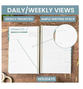 Tùy chỉnh giá rẻ xoắn ốc ràng buộc da bìa A4 Kích thước máy tính xách tay cá nhân giấy cho văn bản in Offset - Product Image 2