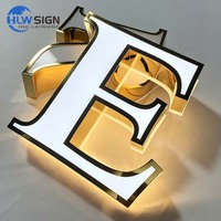 Letras LED con Certificación CE y RoHS, IP65, Iluminación Frontal y Trasera, Letras de Canal, Letrero Comercial, Letrero Exterior, Letrero para Tienda
