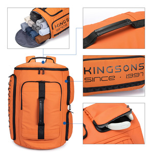 Kingsons Hiking <b>Backpack</b> 19 Inch <b>Large</b> Capacity Travel Bag With Interior Zipper Pocket For Leisure Travel Unisex - Product Image 5