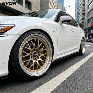 ล้อฟอร์จ EVOR แบบกำหนดเอง 5x112 5x114.3 ขนาด 18-26 นิ้ว ล้อแม็กซ์อลูมิเนียมสุดหรูสไตล์วินเทจสำหรับรถยนต์ Audi R8 Mercedes AMG <span class=keywords><strong>GT</strong></span> Ferrari F8 - Product Image 1