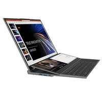 Nouvel ordinateur portable à double écran IPS 16+14 pouces, Intel Core I7-9750H, 64 Go de RAM, 4 To de SSD, Windows 11, USB 3.0 pour RJ45, ordinateur portable professionnel