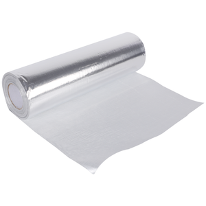 Manta tejida resistente al fuego con aislamiento de fibra de vidrio tejida con revestimiento de papel de aluminio reflectante térmico para fábrica - Product Image 5