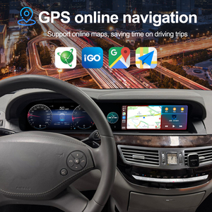 Navihua Android 12.3 Inch Car <b>DVD</b> <b>Player</b> Car Radios Digital Cluster GPS System for Mercedes Benz S Class W221 to W222 2008-2015 - Product Image 2