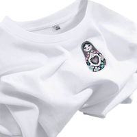 Patchs brodés en sergé personnalisés Machine à broder à plat Merrow personnalisation par lots spéciaux patchs d'appliques en fer pour vêtements