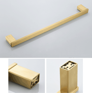 <span class=keywords><strong>Set</strong></span> Moderno di Accessori per <span class=keywords><strong>Bagno</strong></span> Singolo, <span class=keywords><strong>Porta</strong></span> <span class=keywords><strong>Asciugamani</strong></span> a Parete in Acciaio Inox Oro Spazzolato per Casa - Product Image 4