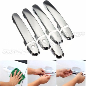 ฝาครอบมือจับประตูรถยนต์โครเมียม ABS 9 ชิ้น สำหรับ Toyota Camry, RAV4, Toyota Yaris, Corolla ปี 2003-2011 อะไหล่ตกแต่งภายนอกรถยนต์ - Product Image 4