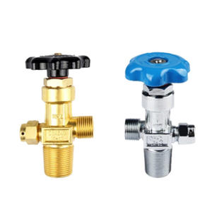 Vannes de cylindre d'oxygène chromées haute pression QF-21A et QF-21, vannes de réduction de pression à diaphragme pour ammoniac liquide QF-11 - Product Image 5