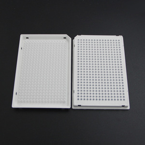 แผ่นเพลท PCR ยี่ห้อ Yongyue Medical 384 หลุม ขนาด 40 ไมโครลิตร ก้นแบน สีขาว ป้องกันการรั่วซึม ฆ่าเชื้อได้ สำหรับห้องปฏิบัติการ - Product Image 2