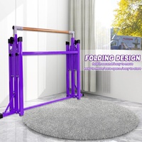 Barres parallèles multifonctionnelles en acier violet de haute qualité, portables, pour la maison, pour adultes et enfants