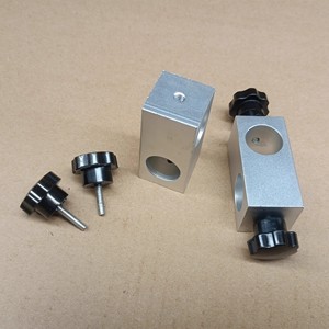 Abrazadera cruzada de eje óptico, barra de aluminio de acero fijo de hierro, pieza de conexión con abrazadera de cable superior para situaciones de Hardware - Product Image 3