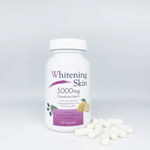 Cápsulas Blanqueadoras de Piel DUOZI con 5000mg de Glutatión, Vitamina C, Jugo de Limón y Morera, 120 Cápsulas - Product Image 1