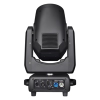 Projecteur Beam 380W à tête mobile, double prisme métallique, 16 canaux DMX512, 8500K, effet arc-en-ciel, conception modulaire, capacité de charge 300kg pour concerts