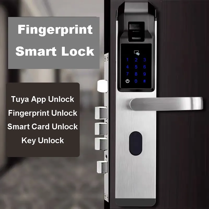 Smart Lock digitale con password di impronte digitali per Gate