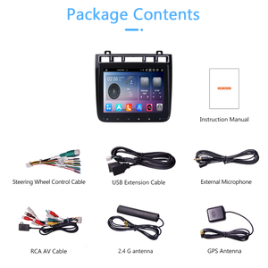 TOUAREG 2010-2018 reproductor de vídeo GPS para coche 8,4 \ "T610/7862 Android13.0 2Din octa-core 4G + 64G amplificador de tablero DSP incorporado - Product Image 6