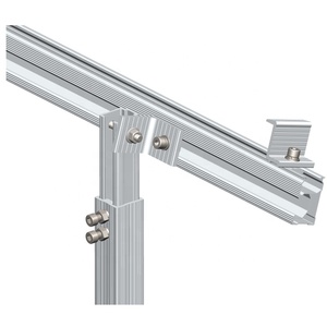 Dấu hiệu nghệ thuật mái bằng phẳng hàng đầu trang trại năng lượng mặt trời có thể điều chỉnh nghiêng khung năng lượng mặt trời năng lượng mặt trời gắn Kit PV gắn cấu trúc - Product Image 4