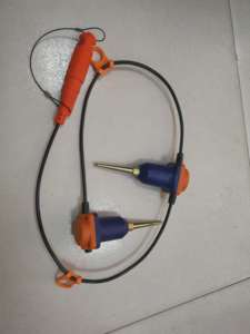 Kualitas Tinggi Geophone 4.5Hz Vertikal dengan Konektor Klip Mueller, Tali Geophone Seismik - Product Image 5