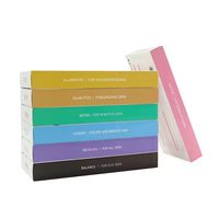 Glam Detox Hautpflege-Set CO2-Sauerstoff Gesichtsaufhellungs- und Straffungs-Kits Revitalisierende Blasen-Hydra-Gel-Creme Weiche Sauerstoffanreicherungs-Pod