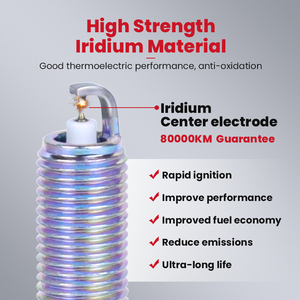 Bougies d'allumage Iridium DILKAR7B11 22401-1LA1C pour moteur <span class=keywords><strong>Nissan</strong></span> - Product Image 2