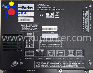 Panneau de commande d'origine Parker TS8006 d'occasion pour machine d'impression offset - Product Image 5