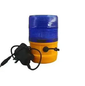 Barrera de Tráfico Magnética Fija con Luz de Advertencia LED Estroboscópica - Product Image 4