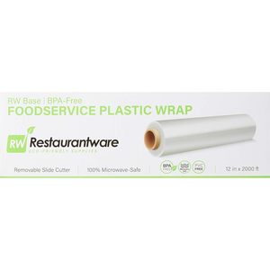 Foodservice <b>Plastic</b> <b>Wrap</b> 12 In X 2000 Ft BPA Free Microwave Safe - Product Image 2