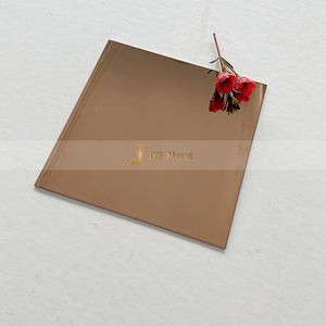 LL176 Tamaño personalizado 4ft x 8ft Rose Gold Silver Color Sheet 8K Super Mirror 304 304l Hojas DE PRECIOS DE ACERO INOXIDABLE - Product Image 6