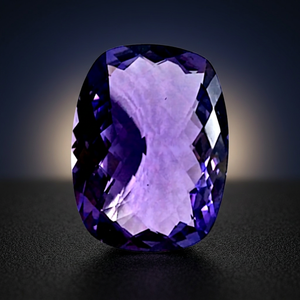 Achat en gros de pierres précieuses d'améthyste naturelle de couleur violette, taillées en coussin, facettées, semi-précieuses, certifiées par un tiers, de haute qualité - Product Image 4