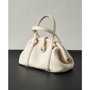 2026 New Full Grain Leather Dumpling Bag Women Luxury <b>Mini</b> Handbag Crossbody Shoulder Bag - Product Image 2