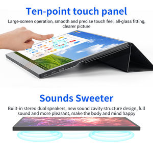 Портативный 15,6 дюймов FHD 2K 144 Гц IPS светодиодный сенсорный экран для ноутбука расширитель Type-C интерфейс игровой монитор для коммутатора Mac - Product Image 2