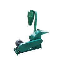 Nouvelle machine commerciale haute productivité pour le broyage de la coque de riz / moulin à marteaux pour aliments, capacité 200 kg/h, 220V/380V