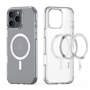 เคสโทรศัพท์แบบมีแม่เหล็กทุกชิ้นเหมาะสำหรับ iPhone 16/16 Pro/ 16 ProMax เคสโทรศัพท์แบบใส - Product Image 1