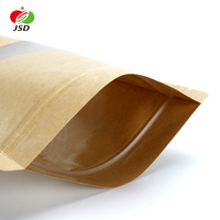 Sachet Doypack Personnalisé en PE et Papier Kraft avec Fermeture Ziplock et Valve pour Biscuits, Bonbons, Grains de Café, Thé, Aliments pour Bébé, Sucre