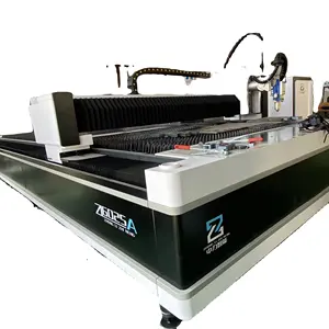 Máquina de corte a laser de fibra Cnc para chapa metálica de aço, equipamento industrial 1000w