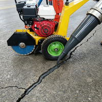 Machine de remplissage d'asphalte haute performance pour fissures de béton avec brûleur italien pour ponts et ponts routiers