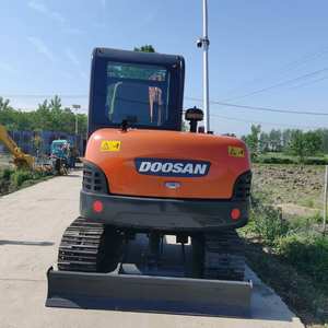 Excavadora Pequeña DOOSAN DH60-7, Excavadora de Cadenas Usada, Precio Bajo, Envío Gratuito, Nuevo Modelo Hidráulico Agrícola - Product Image 3