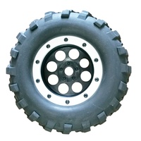 Pneus en caoutchouc pour voiture télécommandée 160*85 mm, roues d'escalade pour voiture RC 1:10 tout-terrain